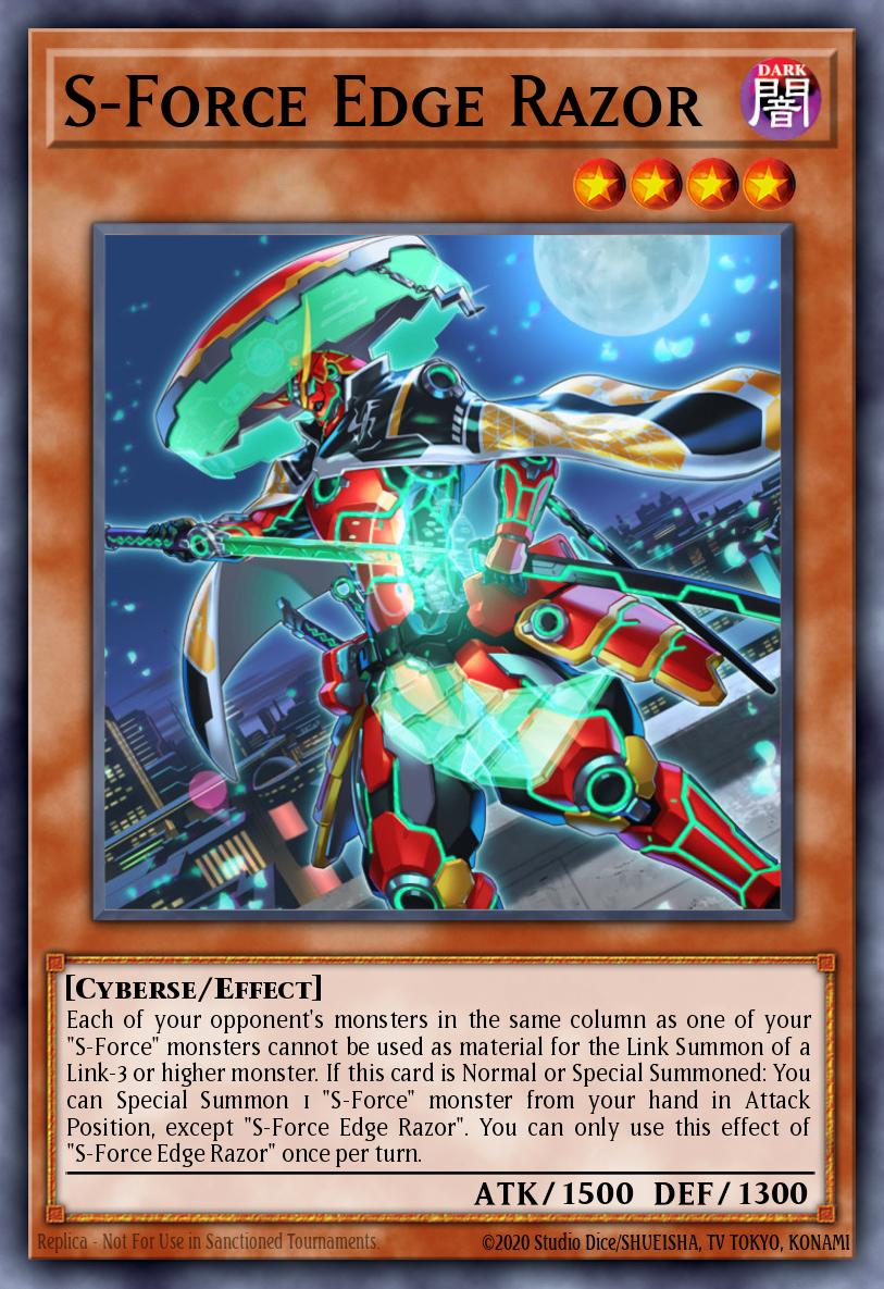 S-Force Edge Razor LIOV-EN015