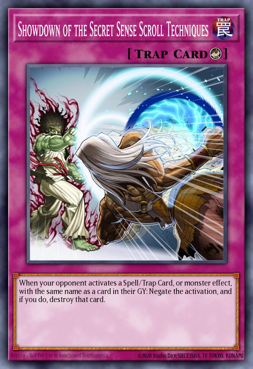Showdown of the Secret Sense Scroll Techniques MP18-EN221