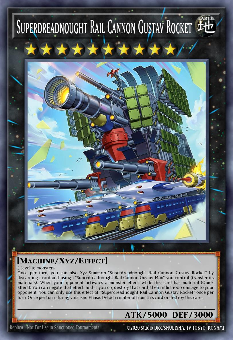 Superdreadnought Rail Cannon Gustav Rocket BLZD-EN043