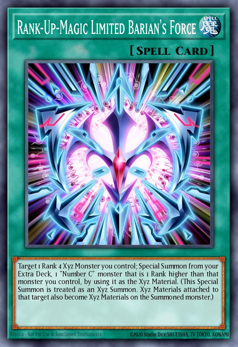 Rank-Up-Magic Limited Barian's Force YS13-ENV02