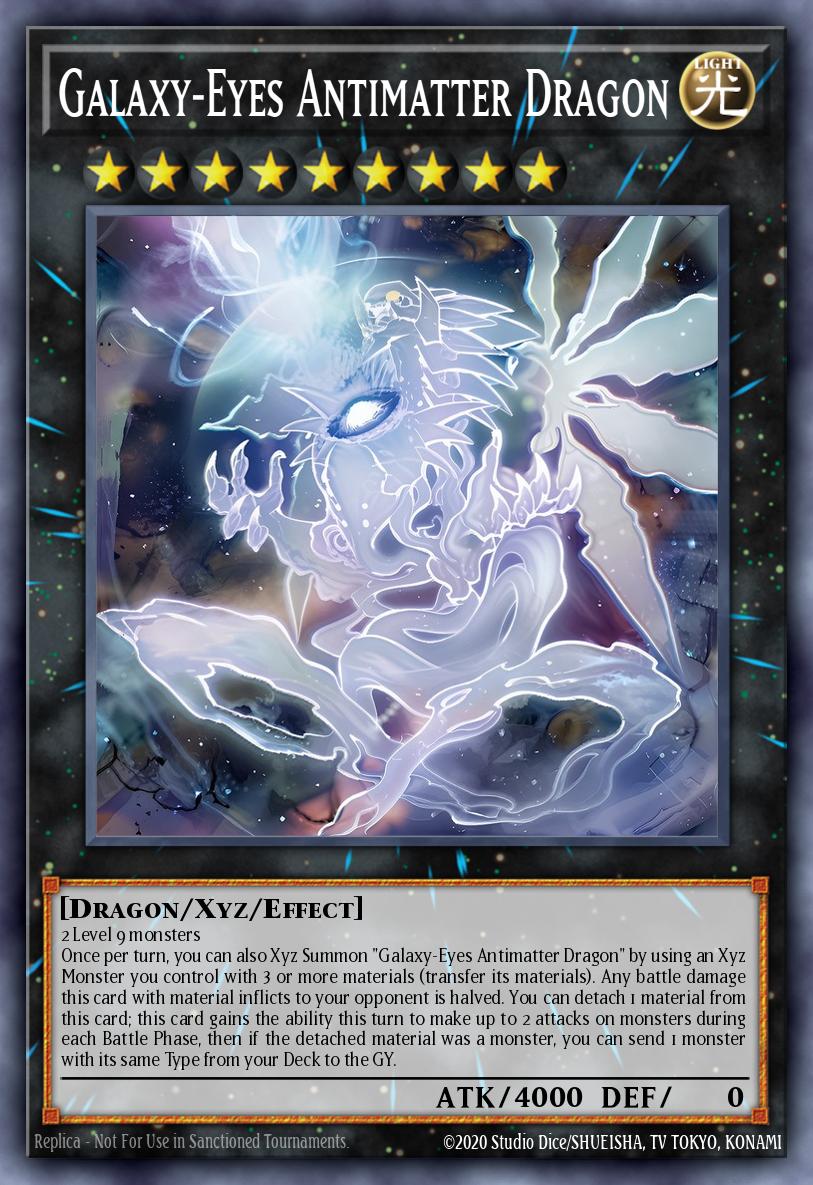 Galaxy-Eyes Antimatter Dragon MAMO-EN124