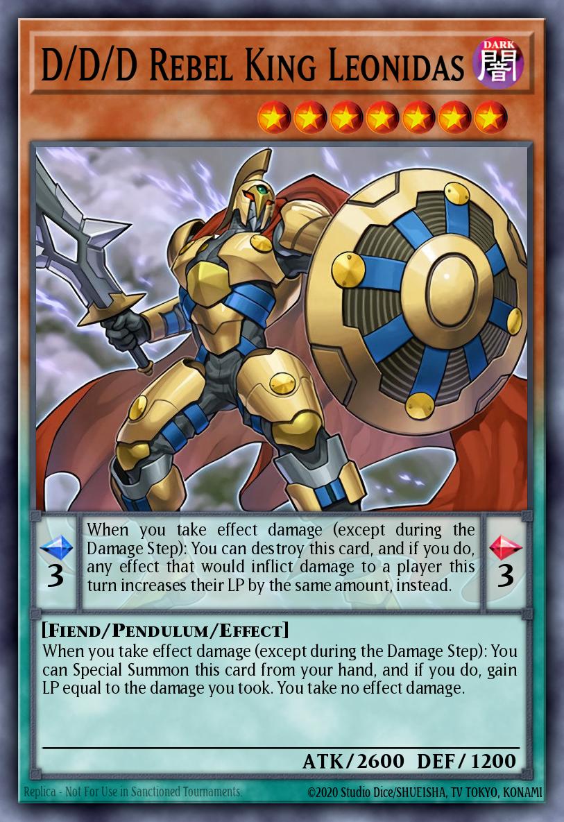 D/D/D Rebel King Leonidas MP16-EN173