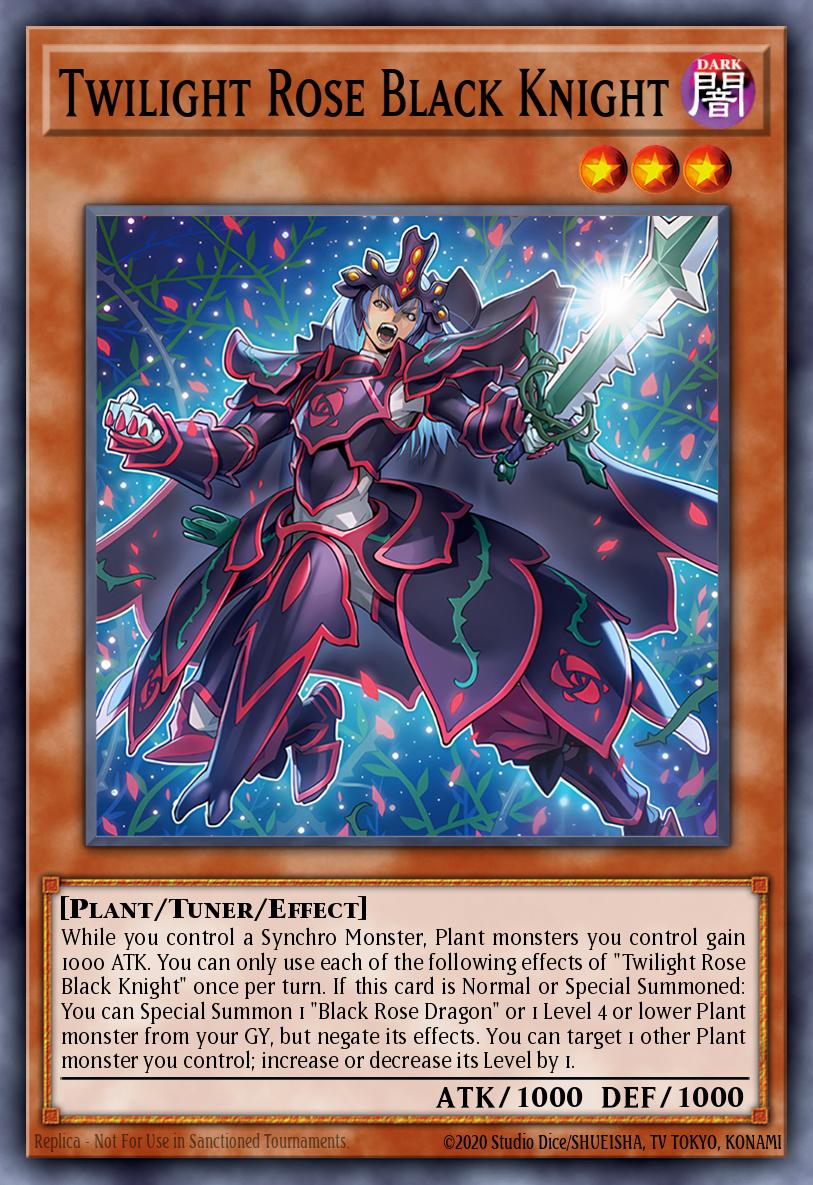 Twilight Rose Black Knight DOOD-EN005