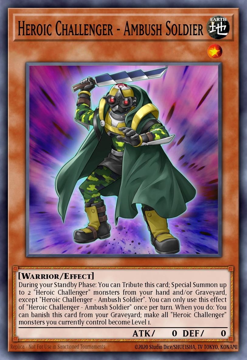 Heroic Challenger - Ambush Soldier NUMH-EN010