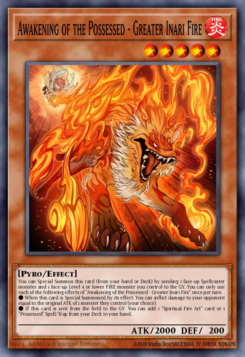Awakening of the Possessed - Greater Inari Fire SDCH-EN006