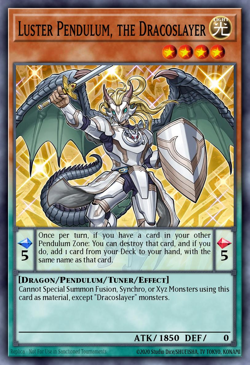 Luster Pendulum, the Dracoslayer ANGU-EN045