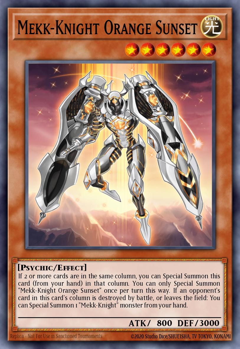 Mekk-Knight Orange Sunset MP18-EN179