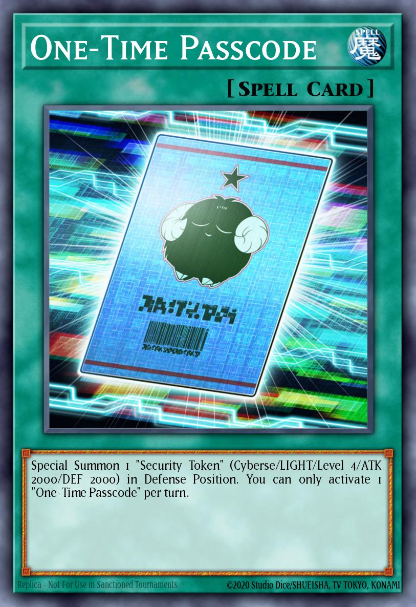 One-Time Passcode STAS-EN016