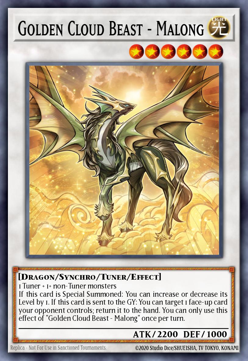 Golden Cloud Beast - Malong MP24-EN203