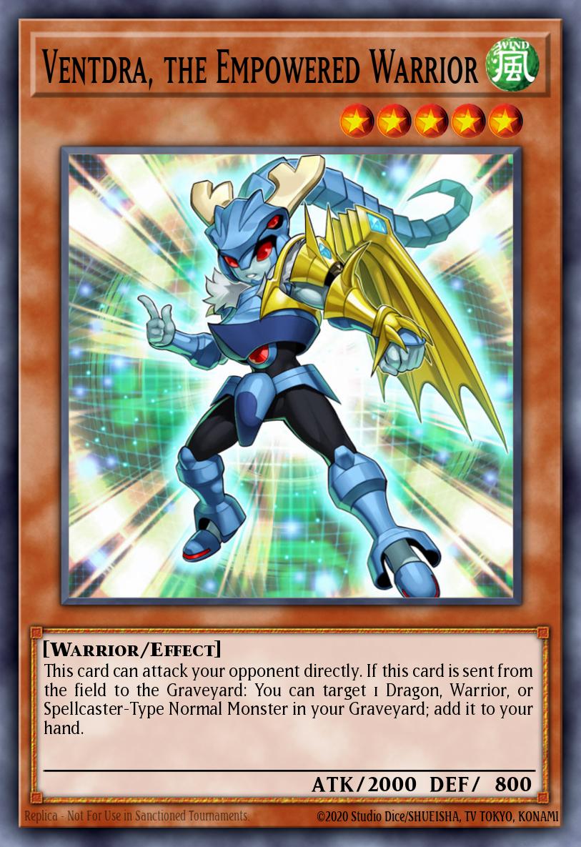 Ventdra, the Empowered Warrior YS14-EN012