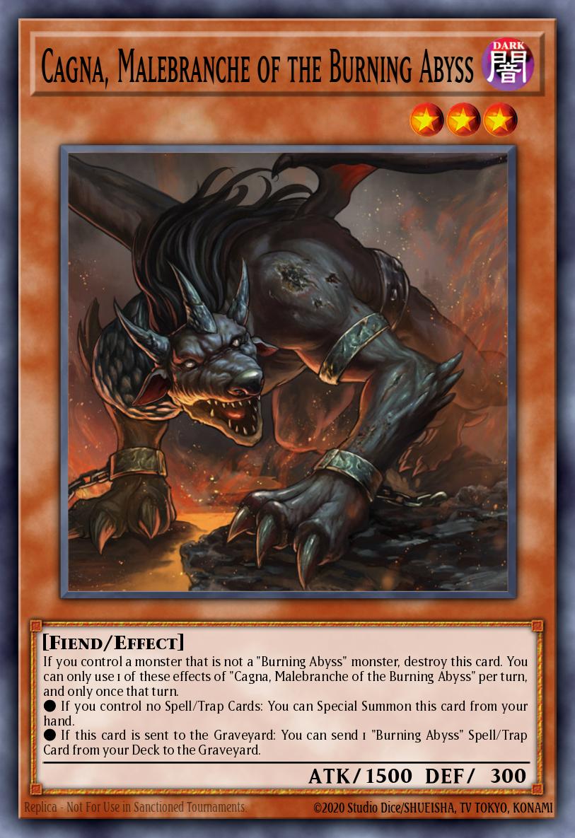 Cagna, Malebranche of the Burning Abyss PGL3-EN051