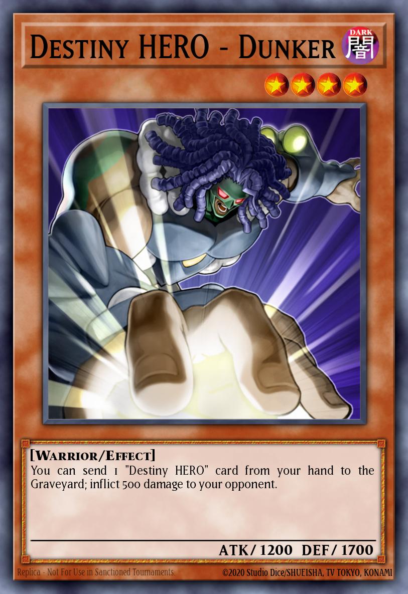 Destiny HERO - Dunker LCGX-EN135