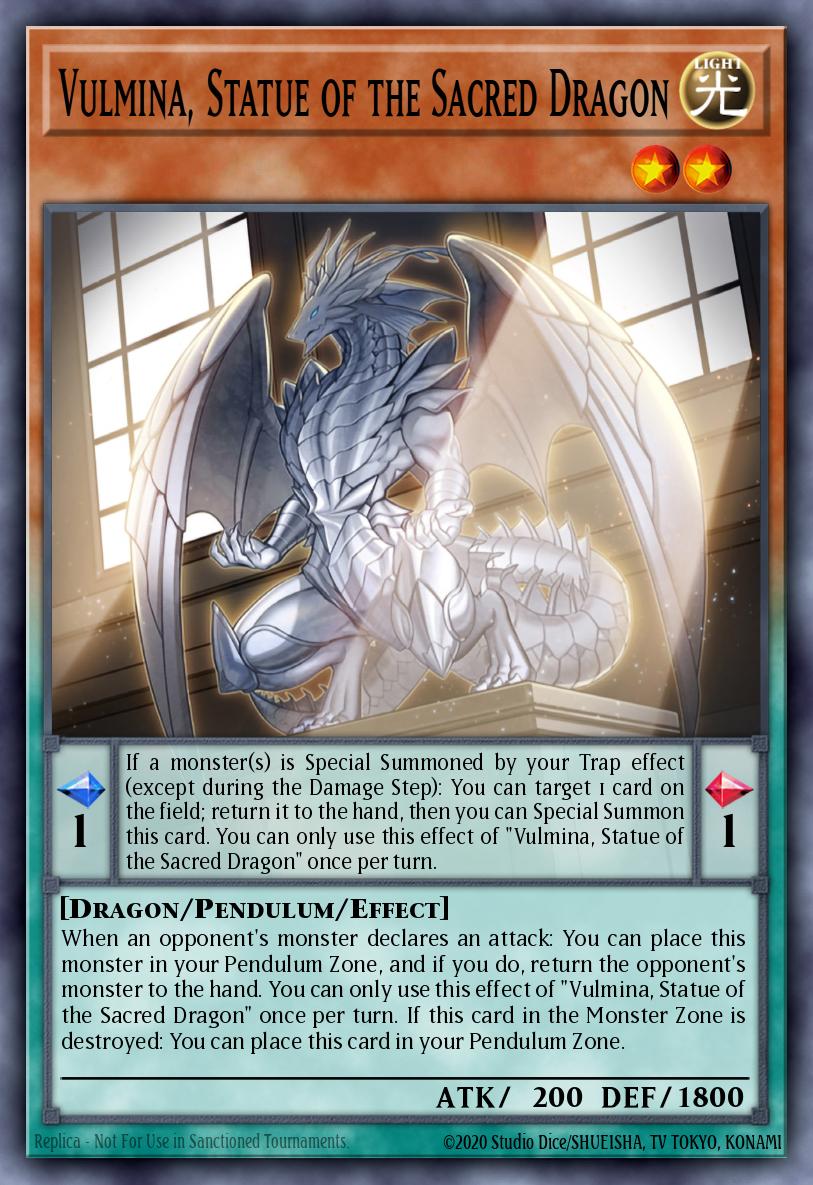 Vulmina, Statue of the Sacred Dragon MP25-EN400