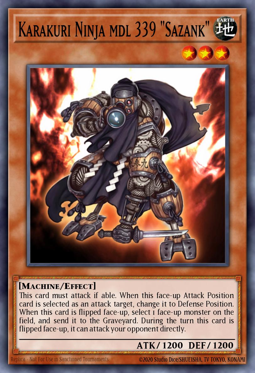 Karakuri Ninja mdl 339 "Sazank" STBL-EN022