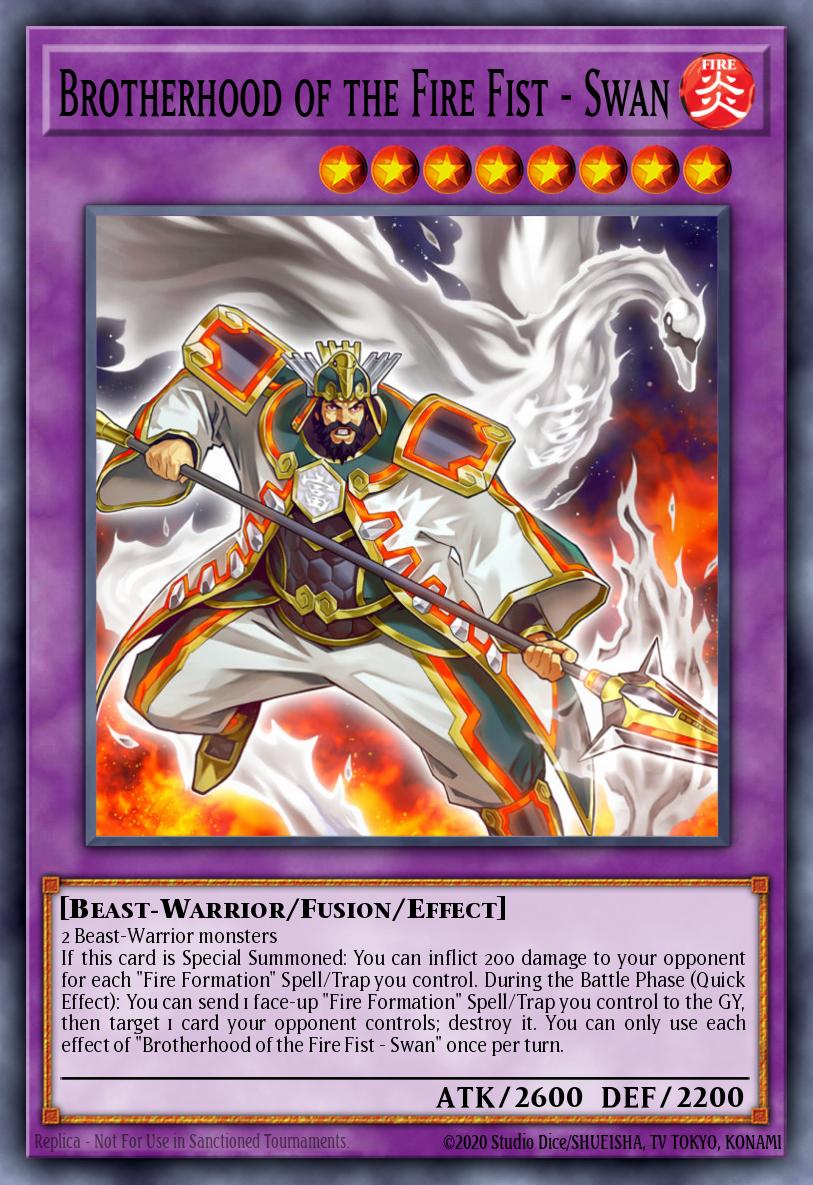 Brotherhood of the Fire Fist - Swan FIGA-EN015
