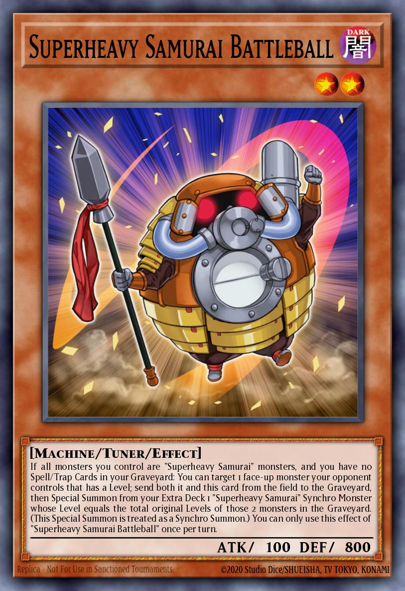 Superheavy Samurai Battleball CROS-EN008
