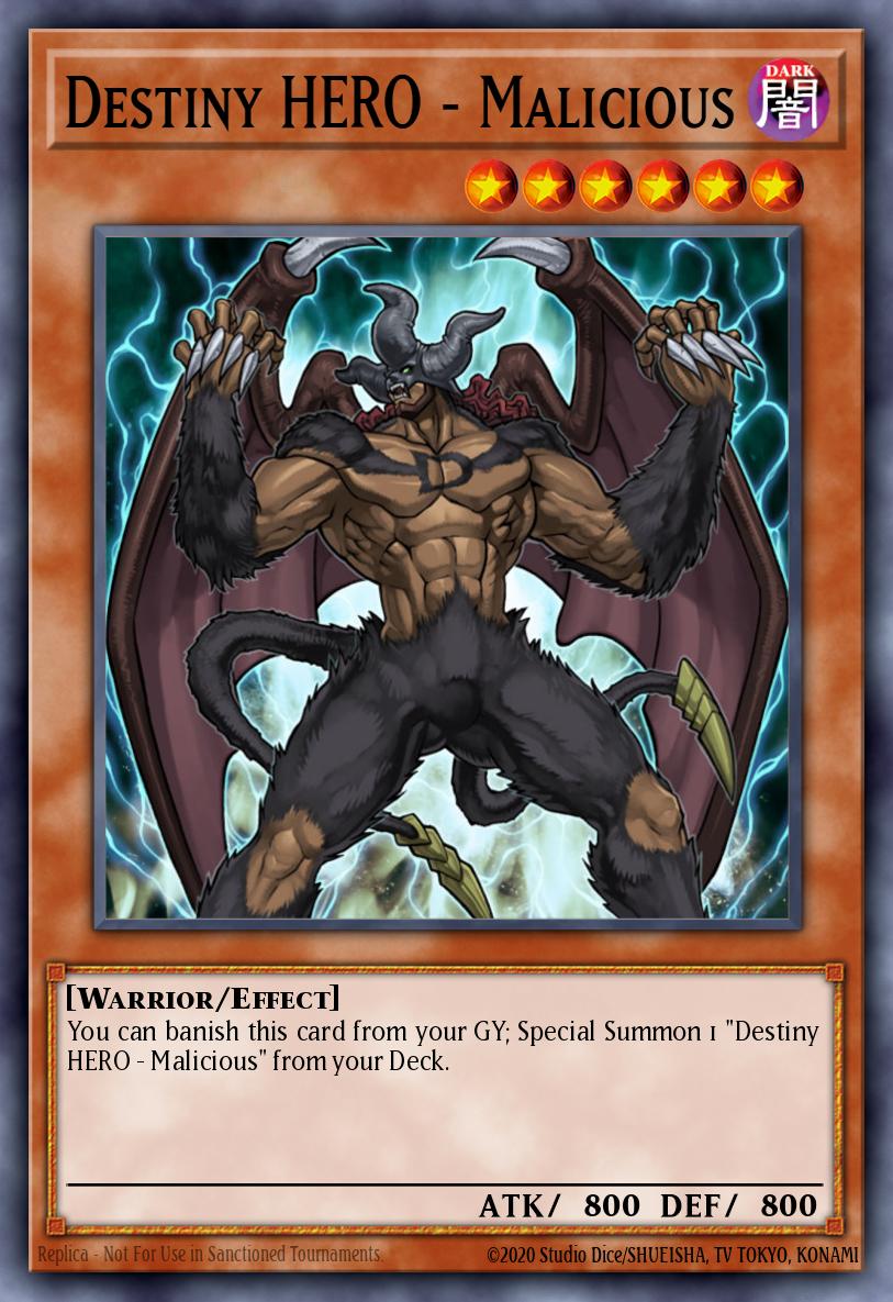 Destiny HERO - Malicious BLC1-EN030