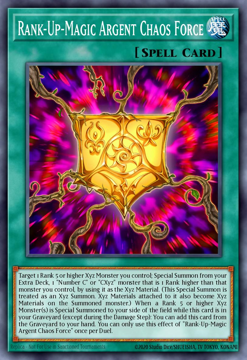 Rank-Up-Magic Argent Chaos Force BROL-EN091