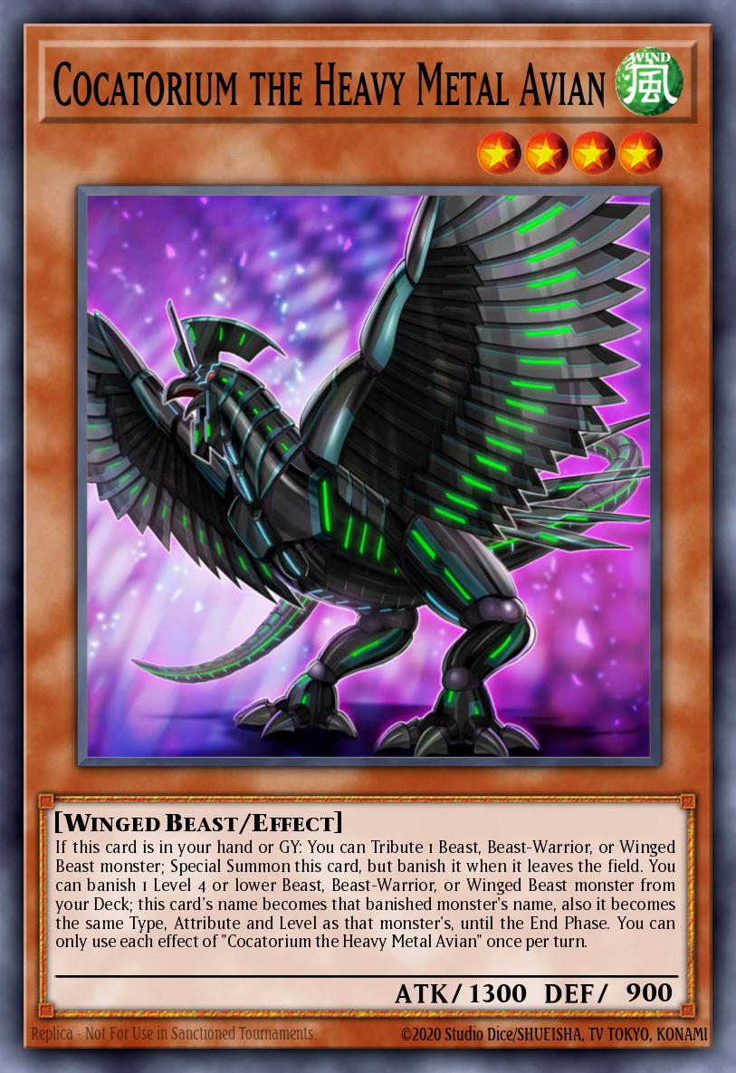 Cocatorium the Heavy Metal Avian GFP2-EN038