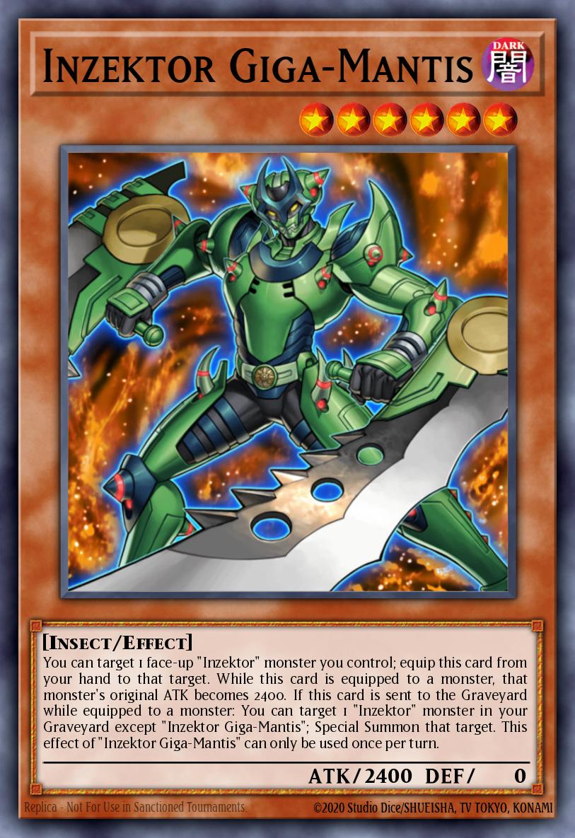 Inzektor Giga-Mantis GFP2-EN063