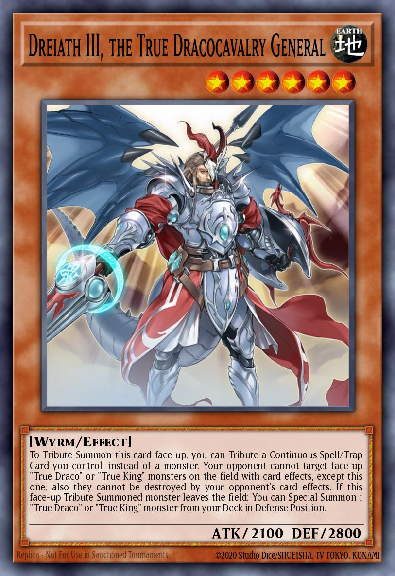 Dreiath III, the True Dracocavalry General MACR-EN023