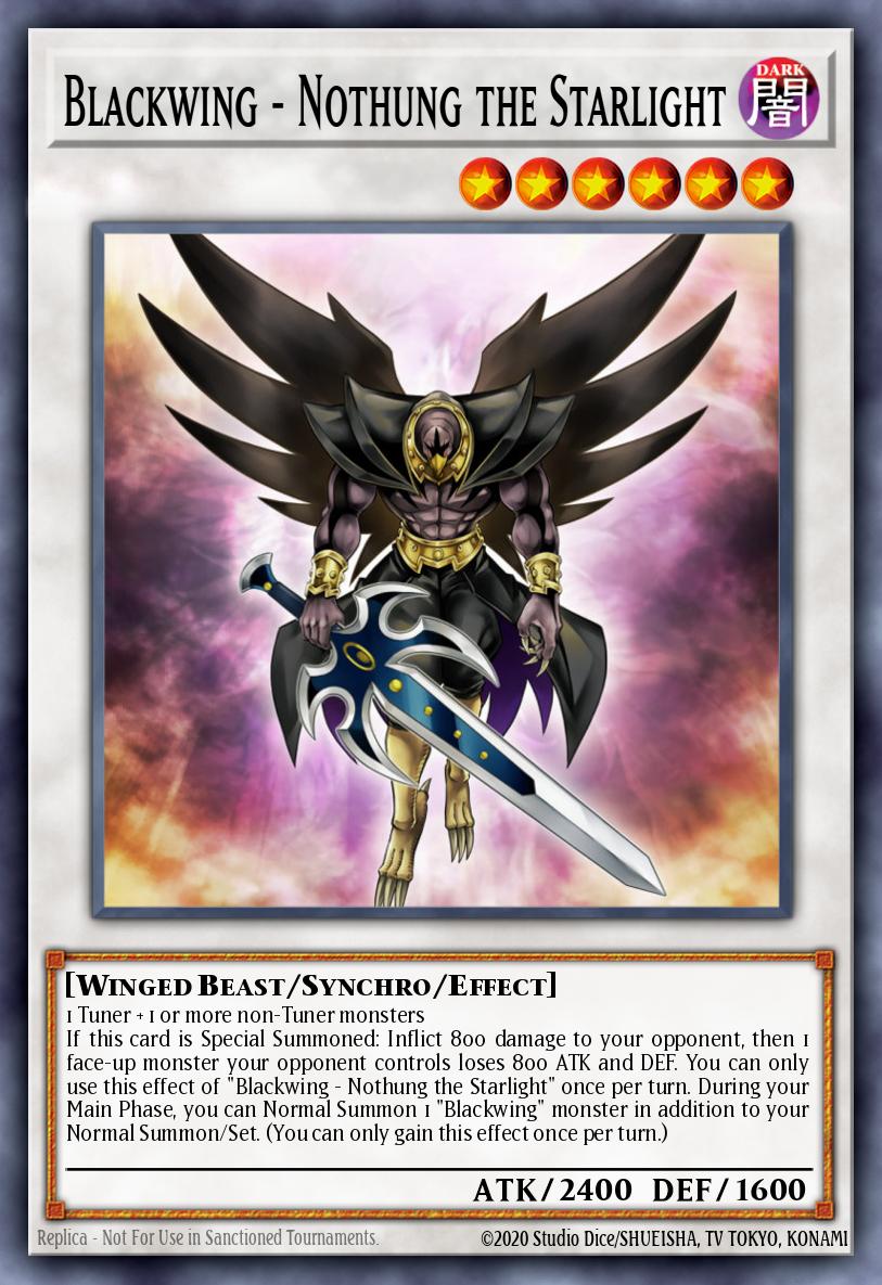 Blackwing - Nothung the Starlight L5DD-ENC31