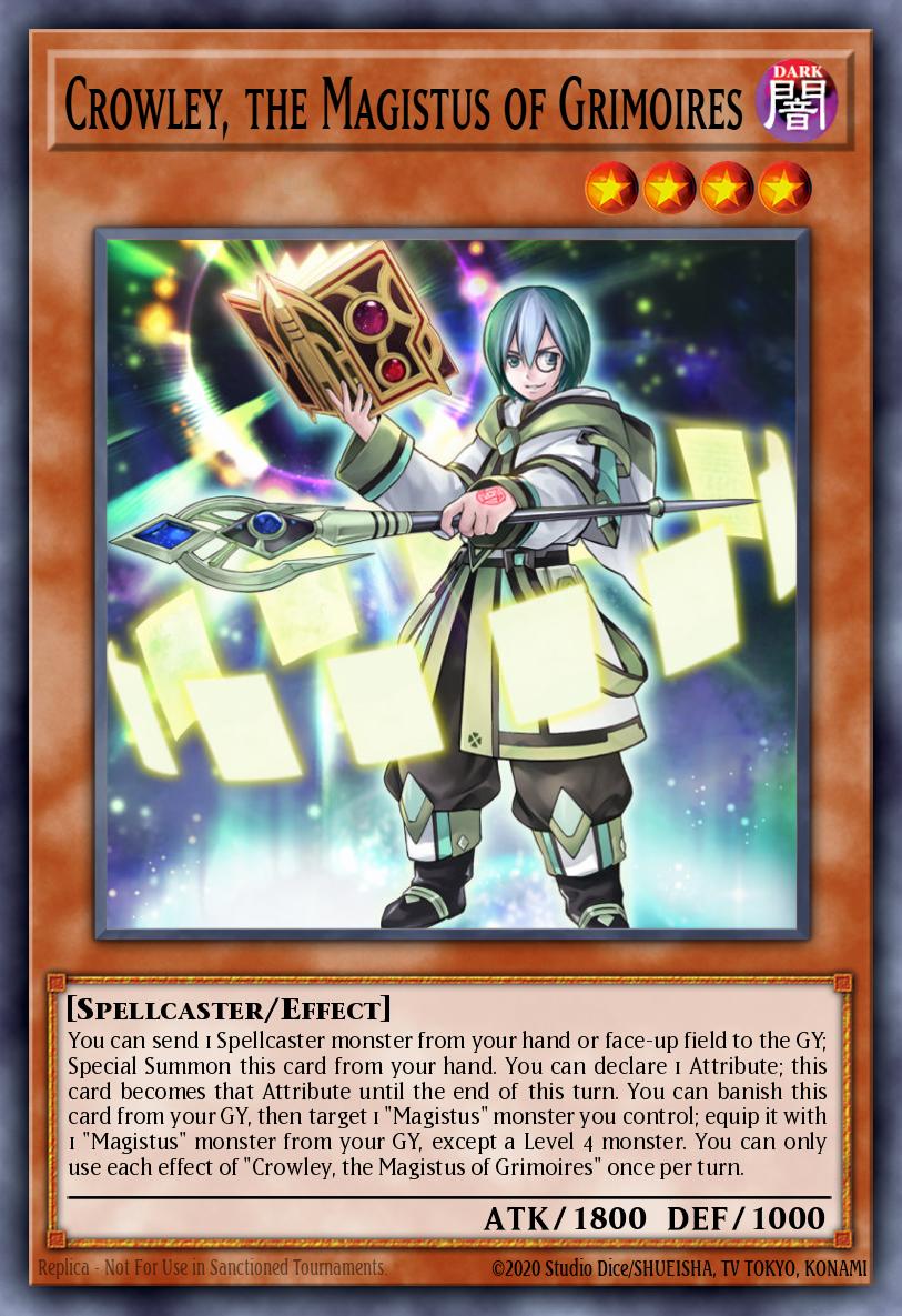 Crowley, the Magistus of Grimoires GEIM-EN001