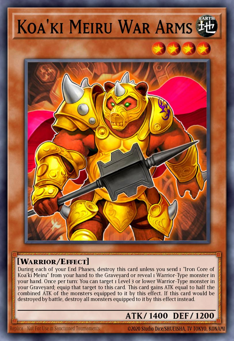 Koa'ki Meiru War Arms BP03-EN061