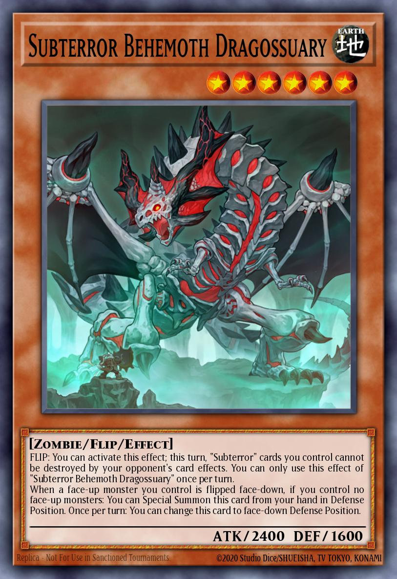 Subterror Behemoth Dragossuary RATE-EN083