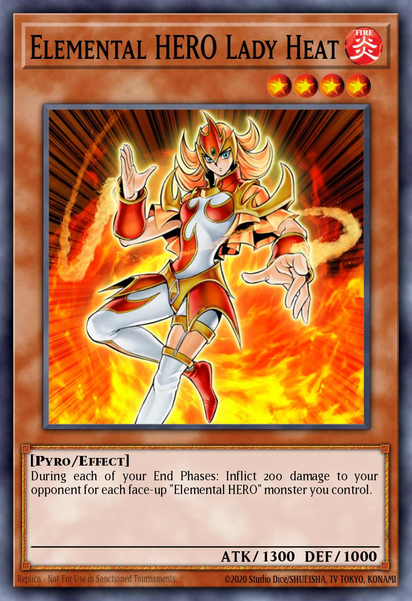 Elemental HERO Lady Heat LCGX-EN038