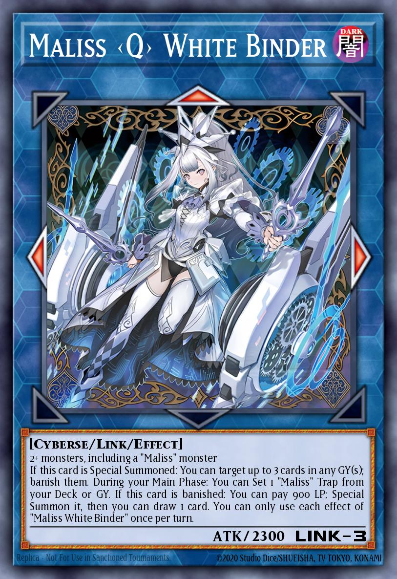 Maliss <Q> White Binder MP25-EN126
