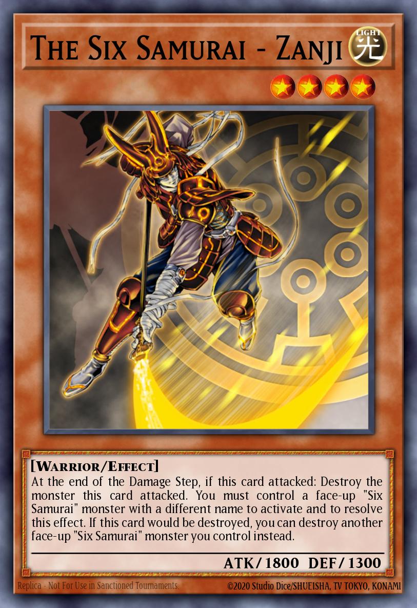 The Six Samurai - Zanji GLD2-EN021