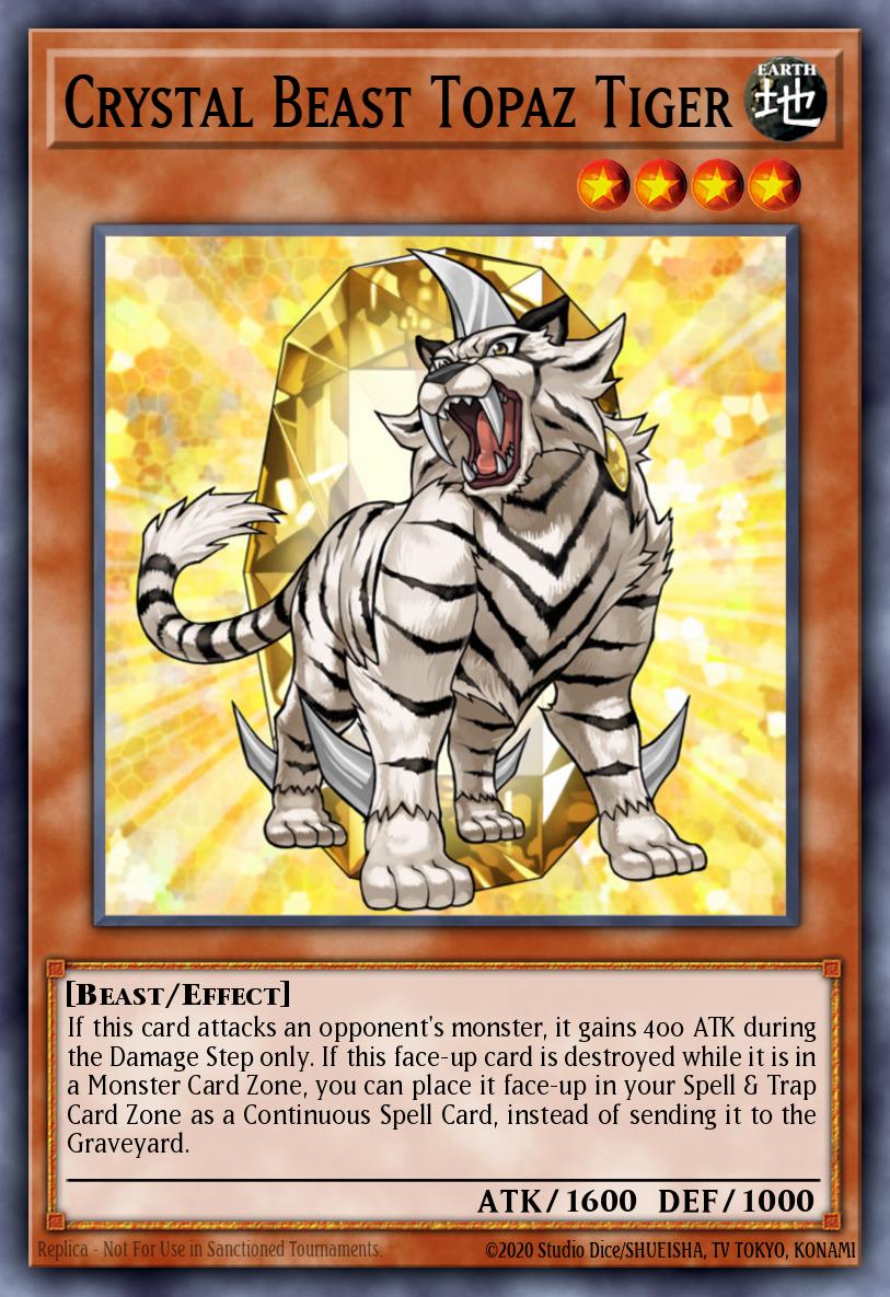 Crystal Beast Topaz Tiger BLCR-EN050