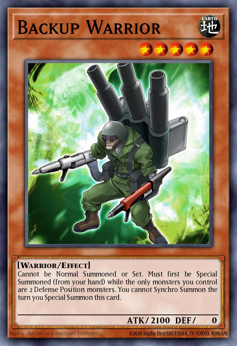 Backup Warrior BP01-EN159