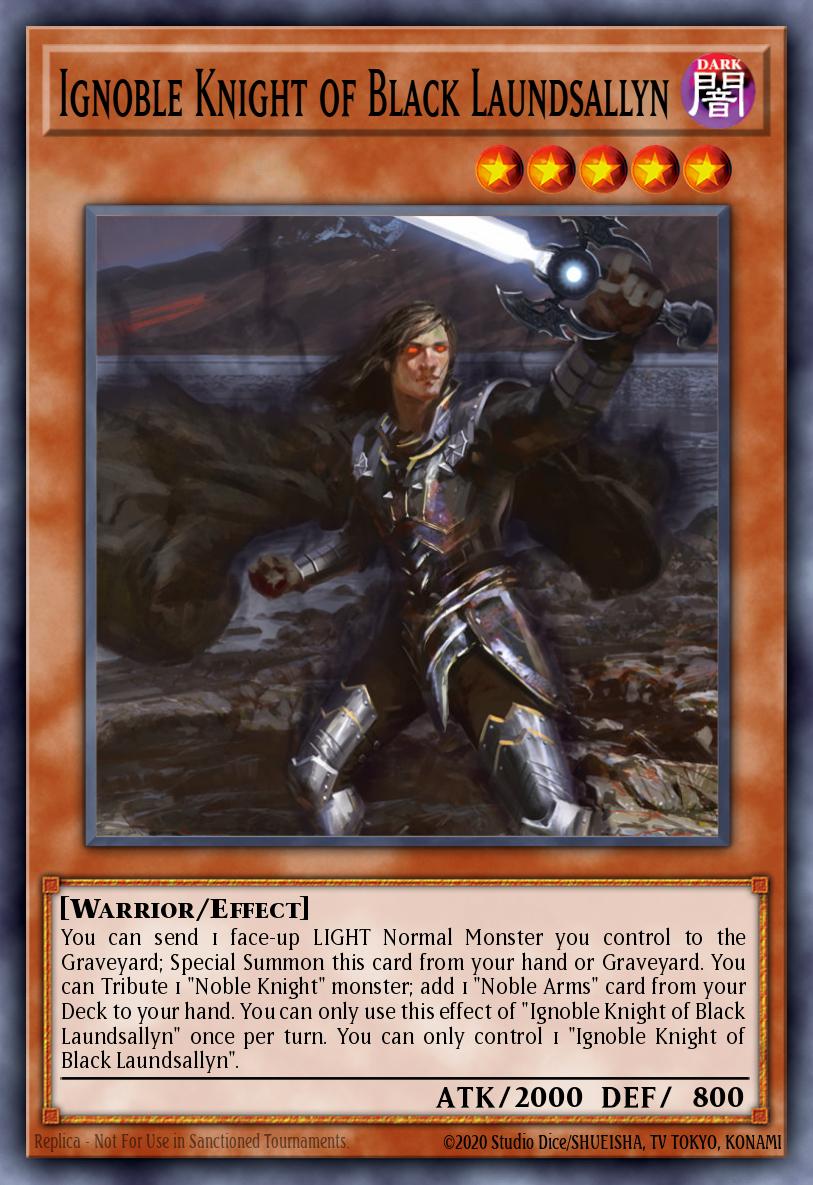 Ignoble Knight of Black Laundsallyn ABYR-EN000