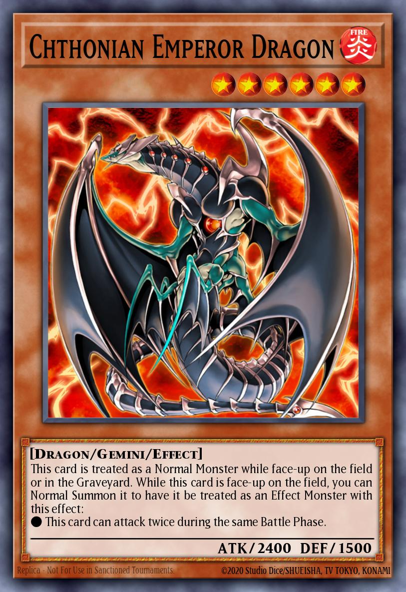 Chthonian Emperor Dragon TAEV-EN019