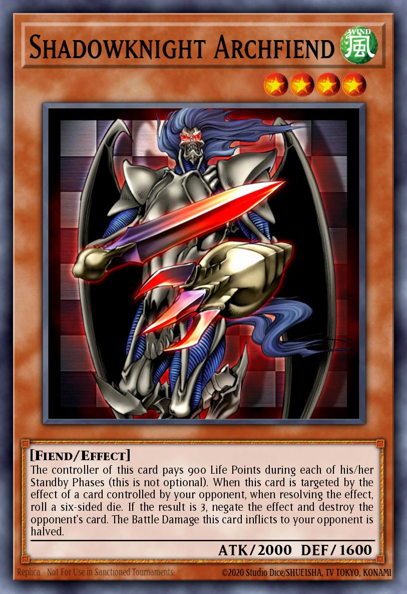 Shadowknight Archfiend DCR-068