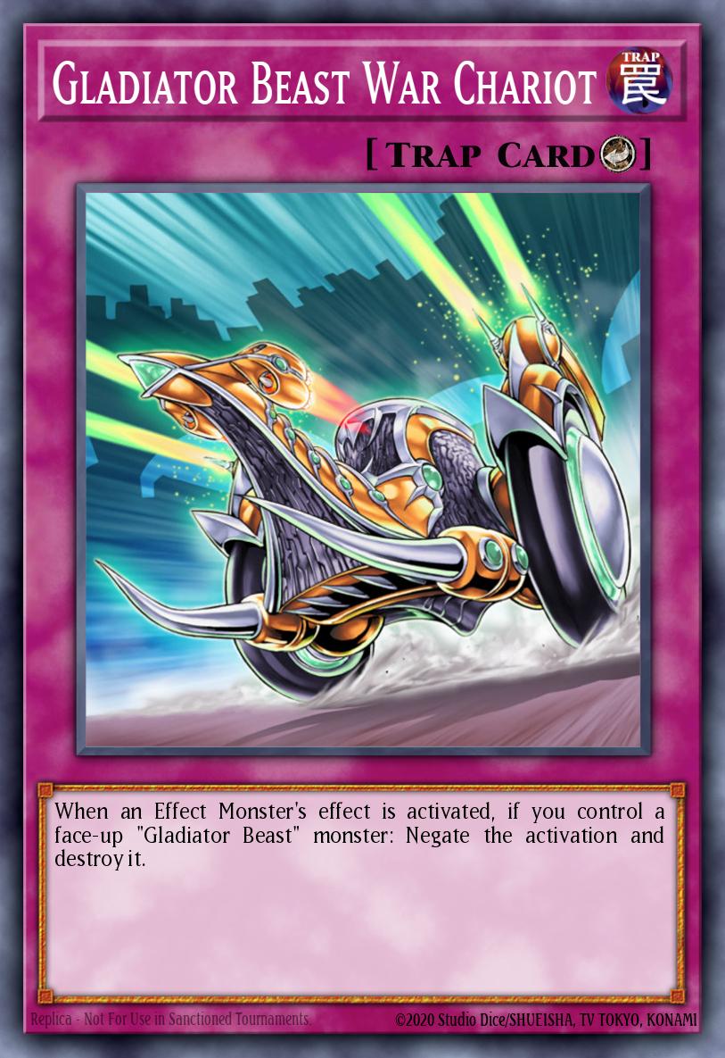 Gladiator Beast War Chariot LCGX-EN266