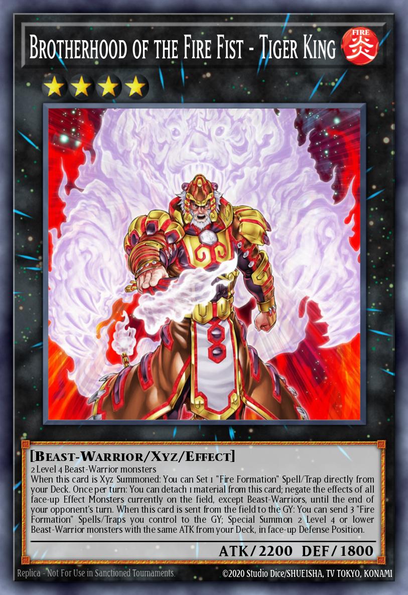 Brotherhood of the Fire Fist - Tiger King CT11-EN001