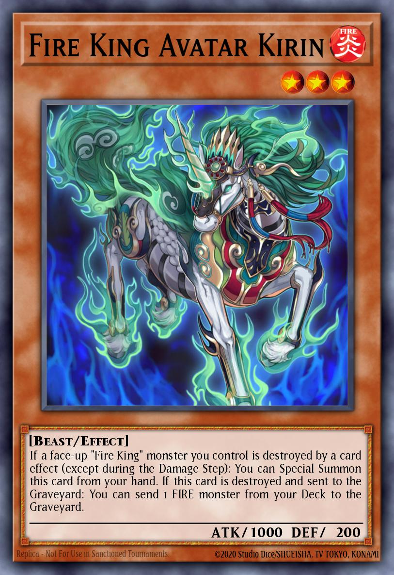 Fire King Avatar Kirin SDOK-EN003