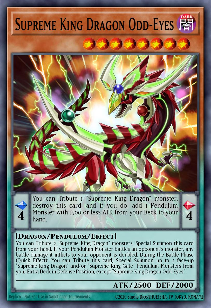 Supreme King Dragon Odd-Eyes COTD-EN015