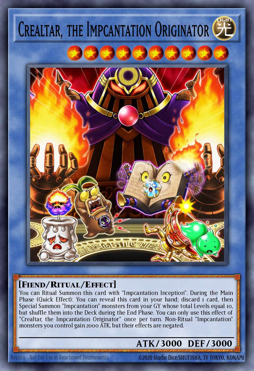 Crealtar, the Impcantation Originator DANE-EN029