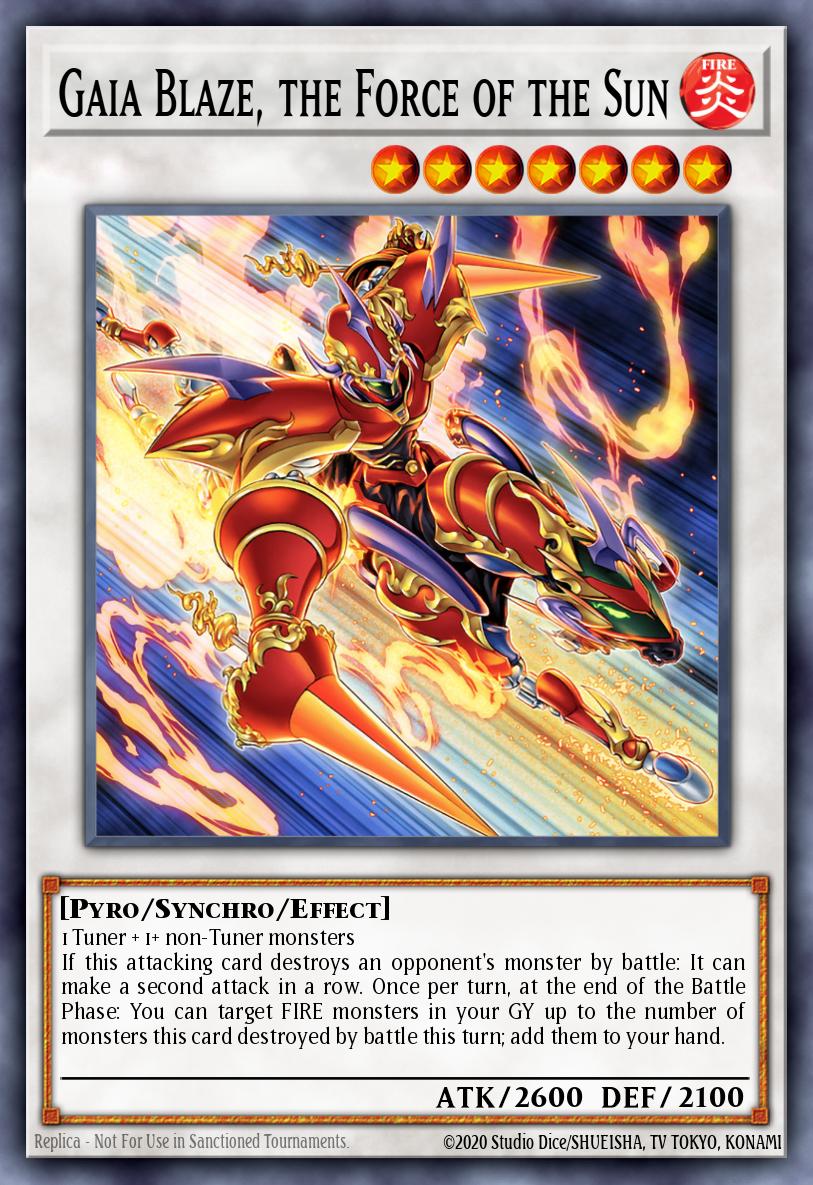 Gaia Blaze, the Force of the Sun MP24-EN369