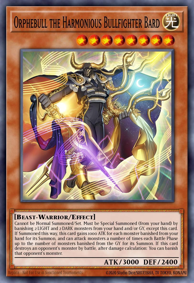 Orphebull the Harmonious Bullfighter Bard PHHY-EN082