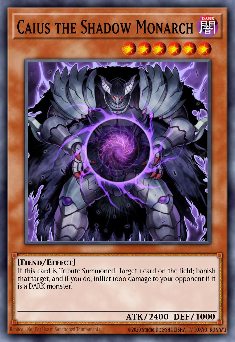 Caius the Shadow Monarch BP01-EN018