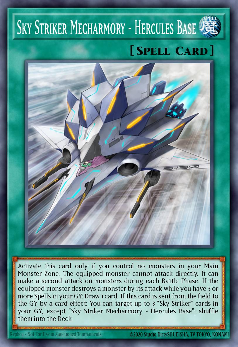 Sky Striker Mecharmory - Hercules Base MP19-EN267
