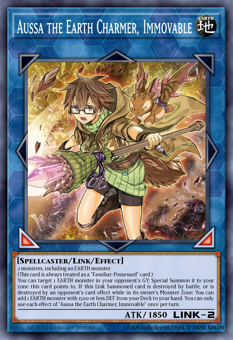 Aussa the Earth Charmer, Immovable MP21-EN019