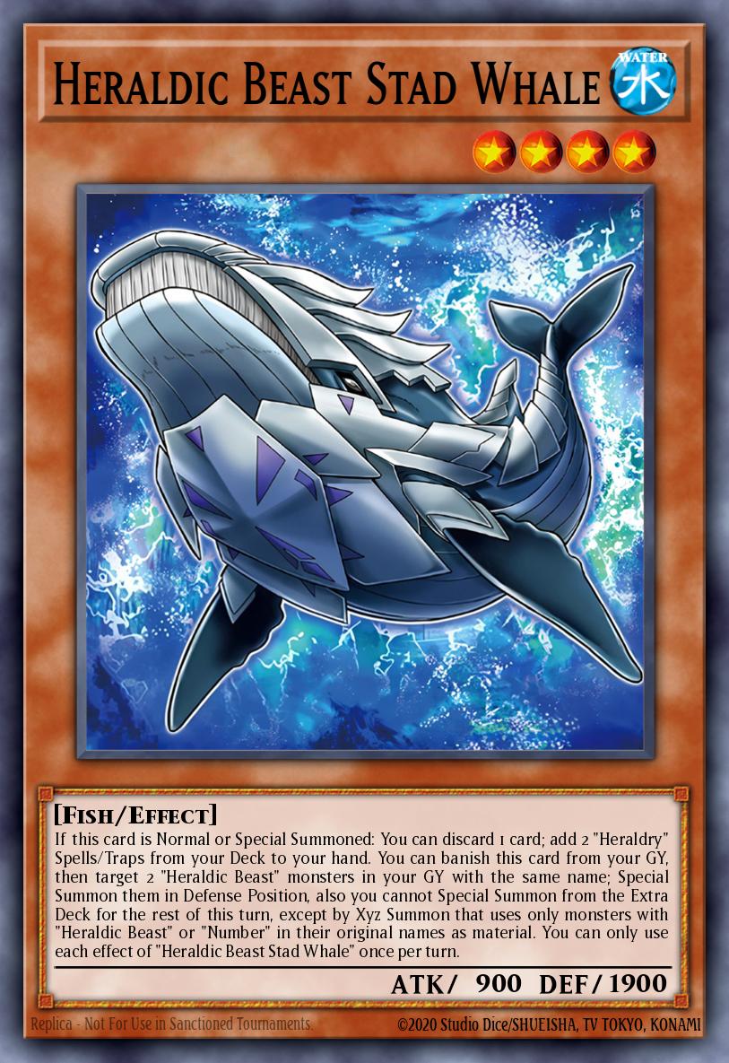 Heraldic Beast Stad Whale ALIN-EN010