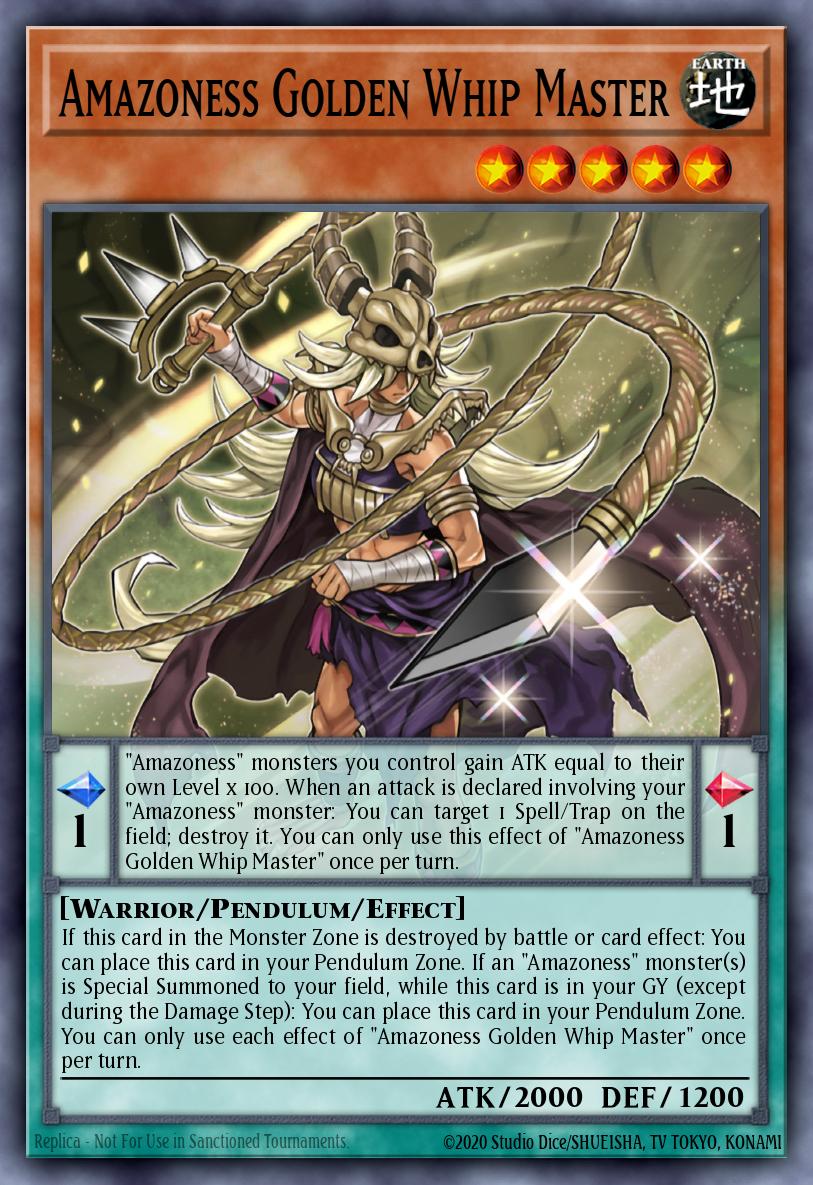 Amazoness Golden Whip Master MP23-EN219