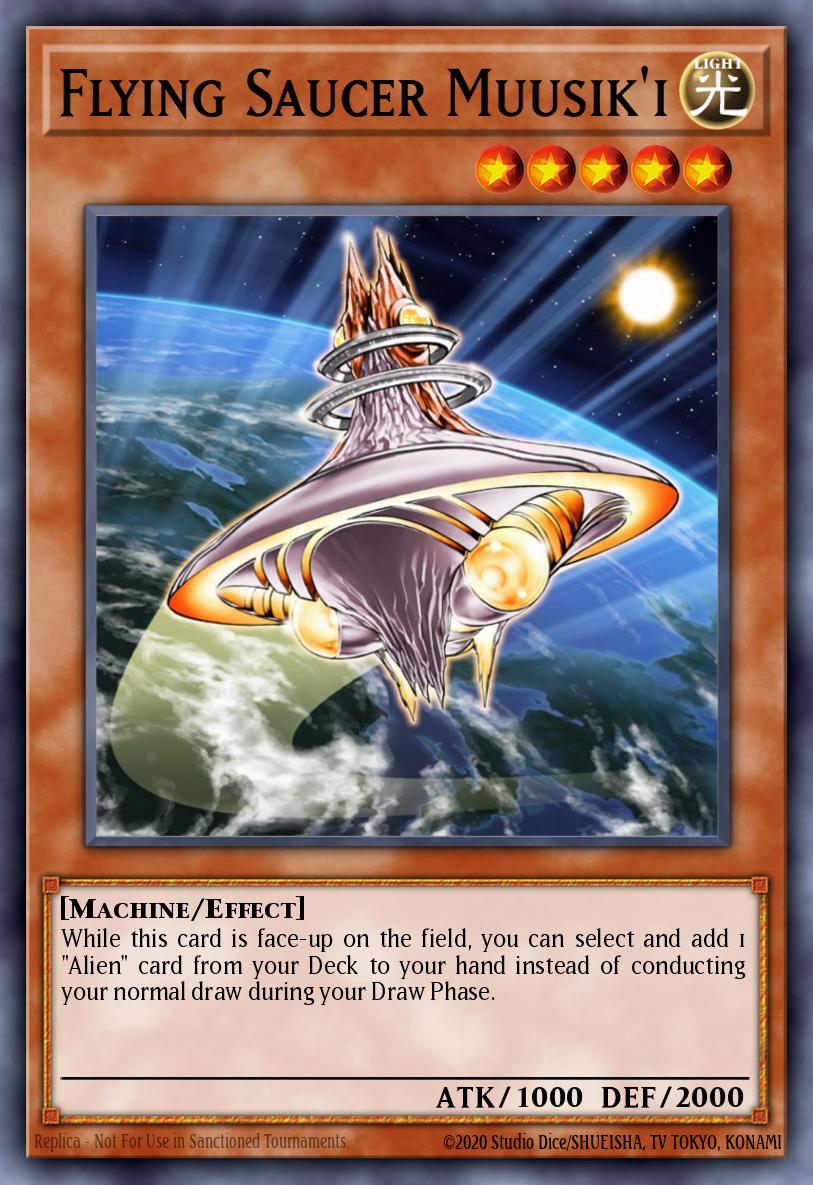 Flying Saucer Muusik'i POTD-EN030